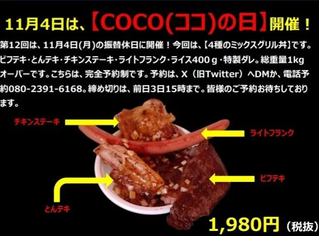 COCODOGです。