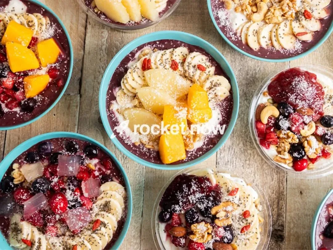 アサイーボウルも、販売中！